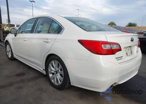 2016 Subaru Legacy 2.5I Premium из США, поврежденный, VIN 4S3BNAH60G3029290